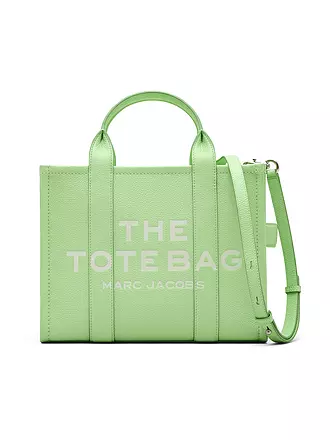 MARC JACOBS | Ledertasche - Tote Bag  THE MEDIUM TOTE LEATHER | grün